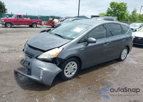 2013 Toyota Prius V Three из США, поврежденный, VIN JTDZN3EU4D3266115